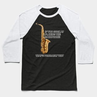 SuckSax Baseball T-Shirt